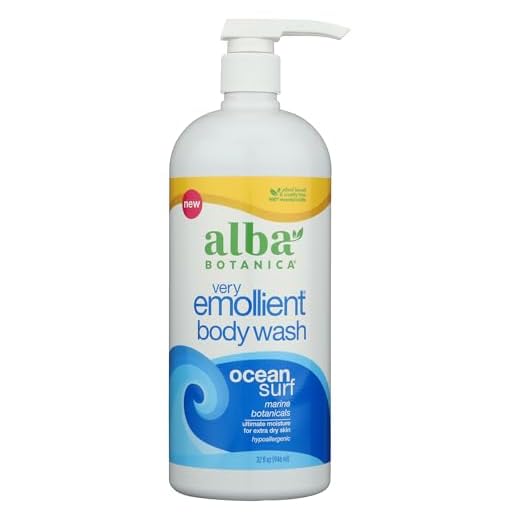 Alba Botanica Ocean Surf Very Emollient Bath & Shower Gel 32oz