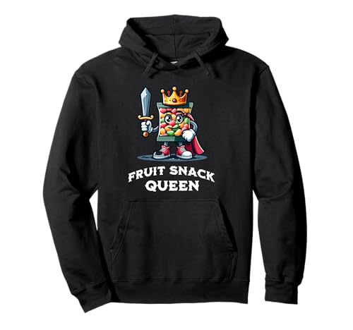 Fruit Snack Queen Funny Fruit Snack Amantes Dicen Sudadera con Capucha