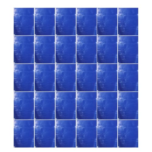 Tapis de chaussures adhésifs bleu Ciieeo 45x60 cm lot de 60 pièces
