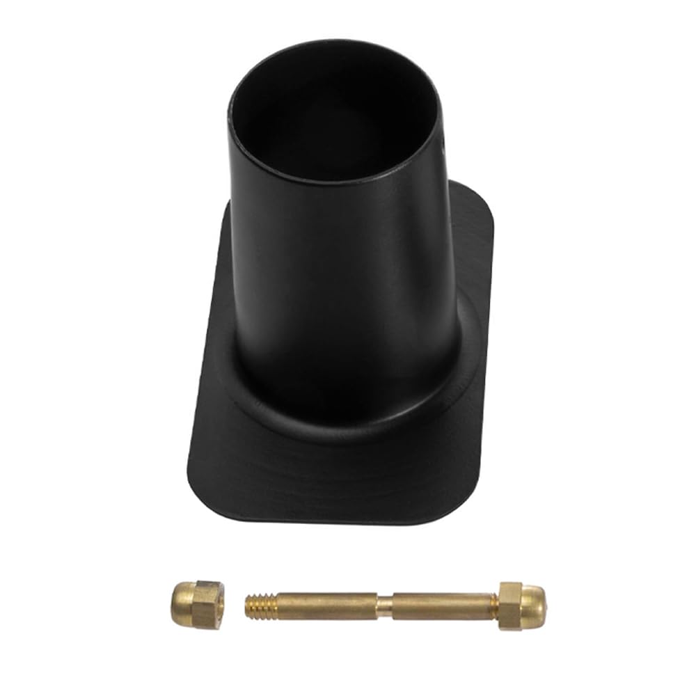 Namvo Rain Chains Aluminium Black Powder Coated Gutter Downspout Adapter for Rain Chain Installation Standard - Image 3