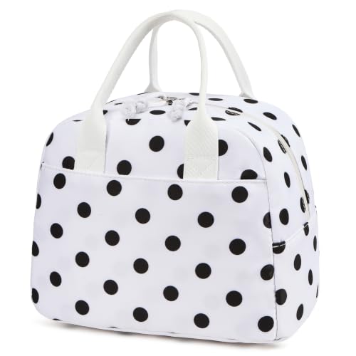 Image of LOVELYWIND Lunch Box for Women Cute Lunch Bags for Women Lunch Tote Bags Reusable Insulated Lunch Box Large Capacity Reusable Insulated Cooler for Work or Travel Gifts or Beach