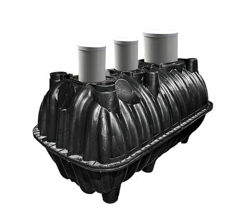270 Gallon Underground Plastic Septic Tank Kit for 3 to