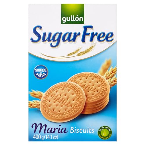 Gullon Sugar Free Biscuits (Pack of 5, Maria Biscuits)