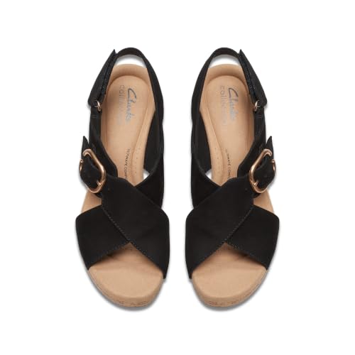 Image of Clarks Collection Women's Giselle Dove Wedge Sandal