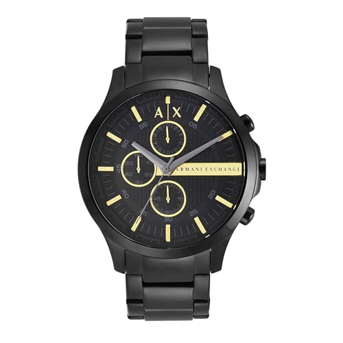 Miniatura 7 de Armani Exchange Relojes de Hombre, Movimiento de Cuarzo cronógrafo y Caja de 46 mm con Correa de Acero Inoxidable