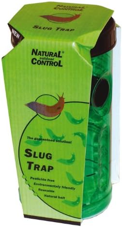 SWISSINNO 1361001W Natural Control Slug Trap with 1-Portion of Bait - Green