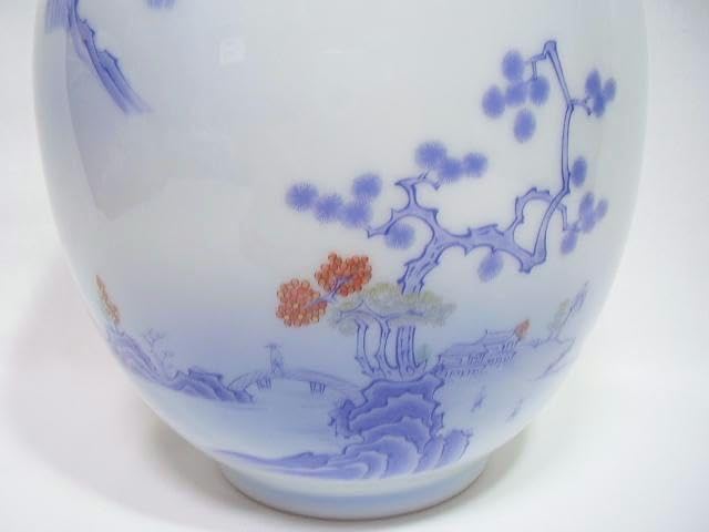 Amazon.co.jp: 深川製磁 富士山 花瓶 宮内庁御題『歩み』有田焼 Amazon.co.jp: 深川製磁 富士山 花瓶 宮内庁御題『歩み』有田焼