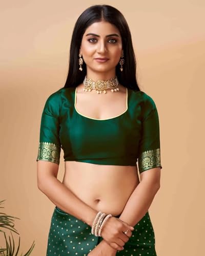 Image of Avantika Fashion Women's Kanjivaram Soft Silk Banarasi Sarees With Blouse Piece