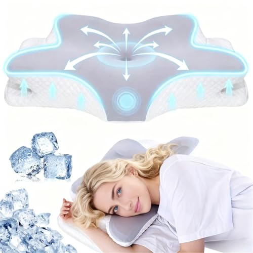 Oreiller ergonomique de qualité supérieure en mousse à mémoire de forme