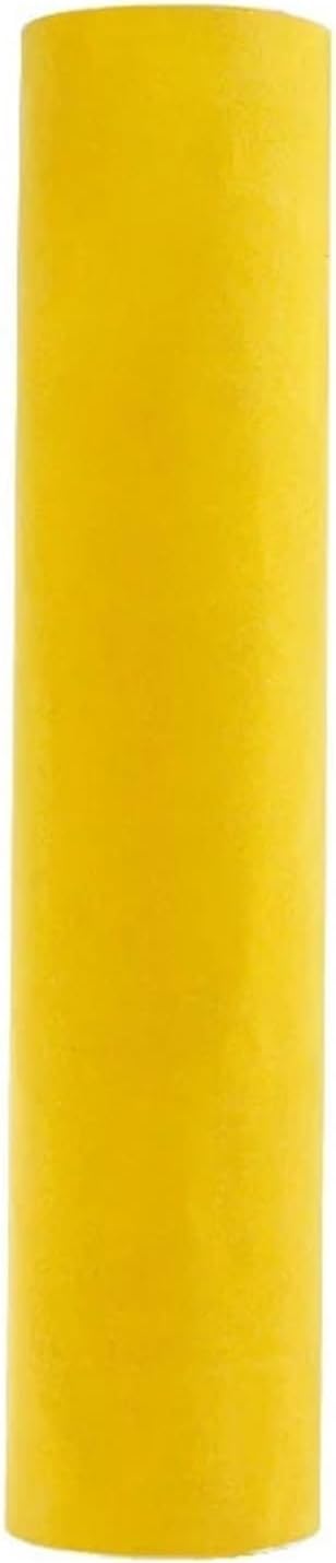 Zamszowa tkanina na podsufitkę, Tkanina na podsufitkę samochodową Wielokolorowy samoprzylepny flok aksamitny DIY 45 cm x 1-5 m(Yellow,45cm x 1m)