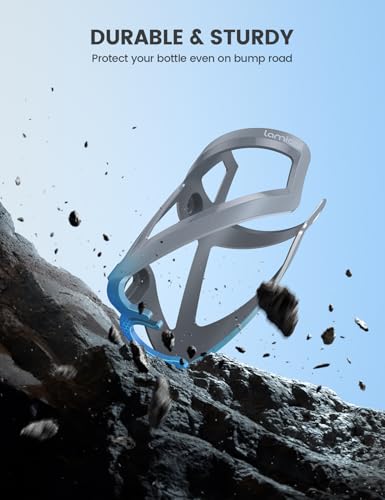 image for Lamicall Bike Water Bottle Holder - 1.2 Oz Ultralight & Sturdy Bike Cu