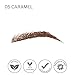Brow Luxe Definer Pencil by True + Luscious - Vegan, Paraben Free, & Cruelty Free Eyebrow Pencil with Sweat-Proof Formula - 0.07 oz (Shade: Caramel)