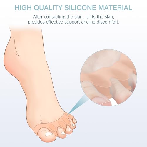 2 pcs toe spacers for women and men