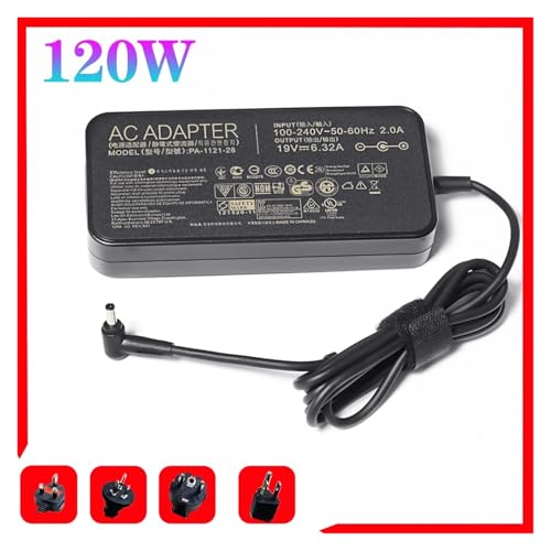 Chargeur ordinateur portable 19V 120W bloc alimentation secteur 6.32A