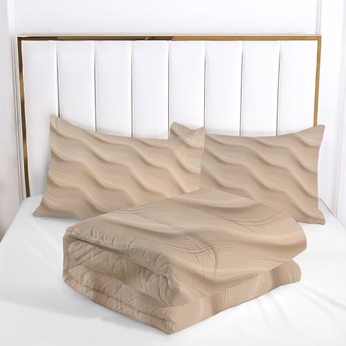 Housse de couette 200x200cm infroissable à fermeture éclair pour lit adulte gris