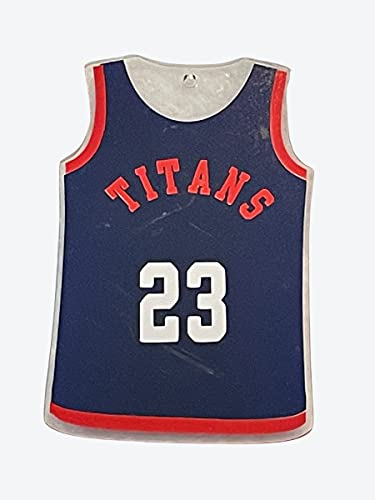 Acrylic Basketball Jersey Christmas Ornament, Gifts for Basketball Players, Personalized...