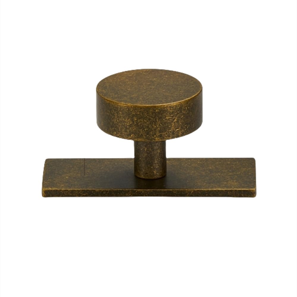 Bouton de porte laiton massif solide pour remplacer poignée usée