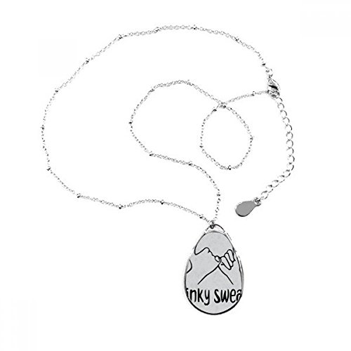 Gesture forme de goutte pendentif collier pour éviter les looks ternes