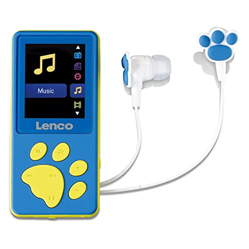 Lenco Xemio-560 Lecteur MP4 8 Go Mémoire écran LCD Bleu