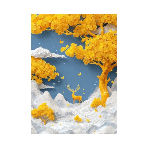 Cuadro mural de flores TERUEA, el póster boho de montaña que transforma tu hogar en un oasis