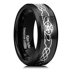 Claddagh-Black&Silver