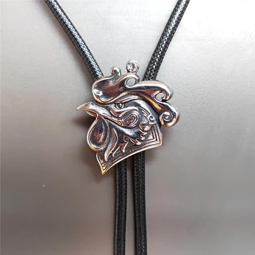 Image of Animal & Plant Bola Tie Bolo Tie Wedding Necklace for Men Women Groomsmen Western Cowboy Necktie