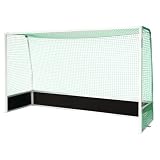 Sport-Thieme Feldhockeytor | Robuste Aluminiumkonstruktion | Internationale Vorschrift | Stabile Bande aus Sperrholz