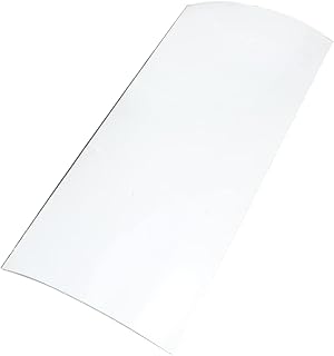 Toyvian Glasdachziegel Transparent Für Ersatz Pavillon Dachdekoration Terrassenüberdachung Wintergarten Lichtpaneele Gewächshaus Gartenhütte DIY-hausziegel Anwendbar