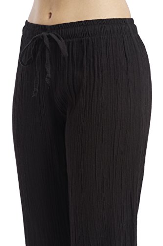 J & Ce Women's Cotton Gauze Low Waist Beach & PJ Pants3