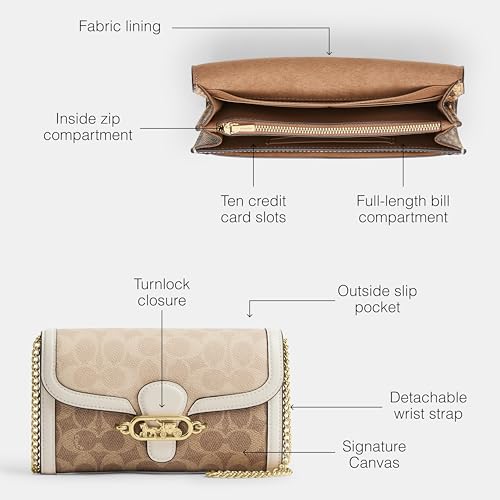 Coach Jade Chain Crossbody, Tan/Sand/Chalk3