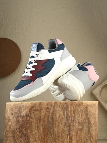 Image of OFF LIMITS Roger Sneakers for Men | Breathable Mesh /Synthetic Construction with Memory Foam Insock and EVA Sole for Easy Movement, College Wear, Travel & Casual Plans