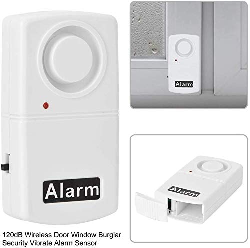 Earthquake Detector Doorbell, Earthquake Alarm Detector Against Thieves Home Security Vibration Sensor, Mini Impending Quake Sensors & Alarms (1PCS)