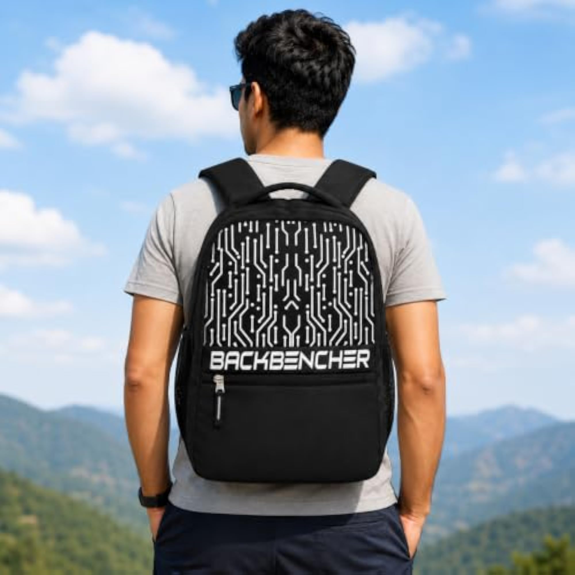 Backbencher Laptop Backpack for School and College