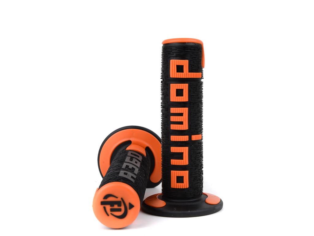 Coppia MANOPOLE Nero/Arancio off Road