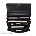 Mens Leather Briefcases Office Attorney Attache Case Ideal Gift Messenger Bag w/Padded Compartment for 15.6