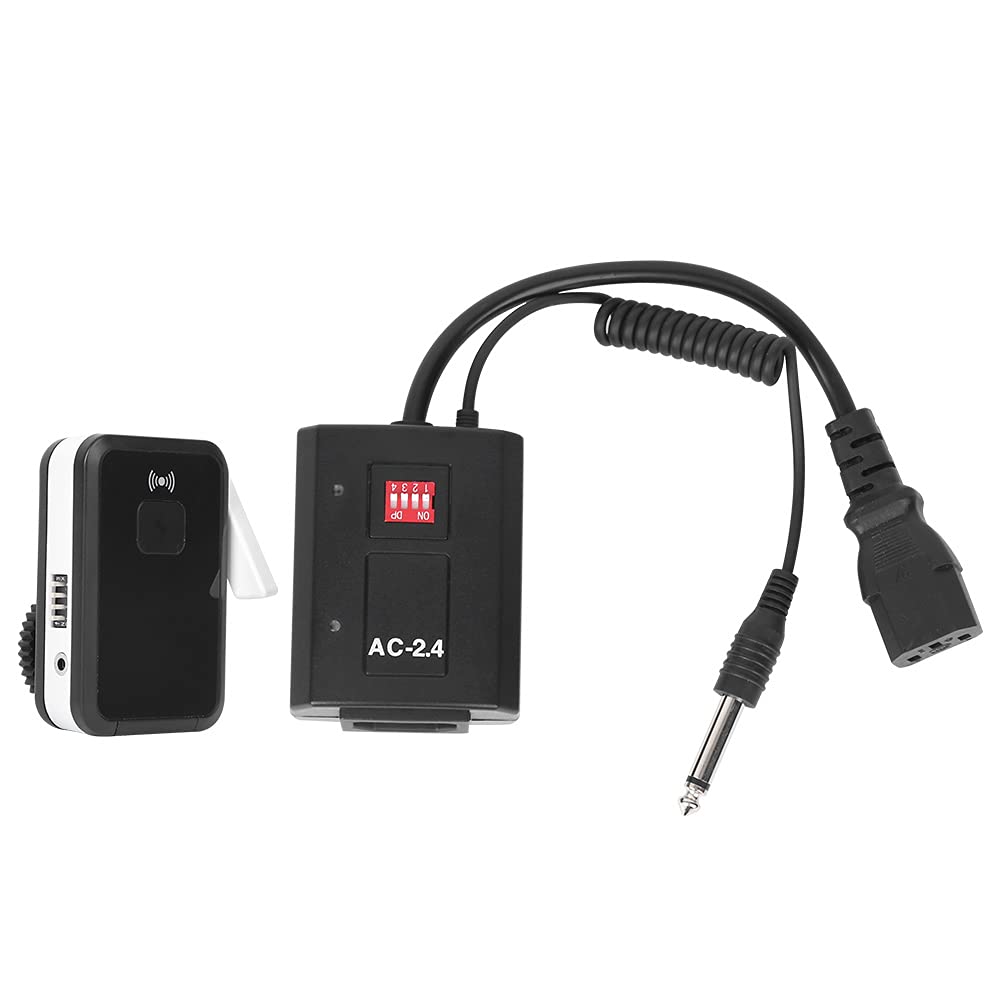Zunate NiceFoto AC-2.4A Trigger di velocità Sincrona Penetrazione a Lunga Distanza 1/320S Flash Wireless per gli Appassionati di Fotografia Trigger di Controllo Remoto in Plastica