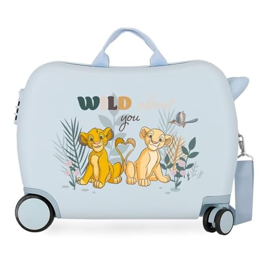 Disney Before The Bloom Maleta Infantil Azul 50x38x20 cms Rígida ABS Cierre de combinación Lateral 34L 3 kgs 4 Equipaje de Mano
