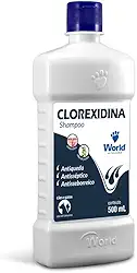 Shampoo Para Cães e Gatos Clorexidina 500 ml Tratamento Dermatológico, Dermatites.