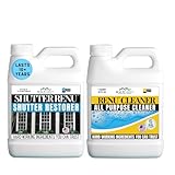 Shutter Renu 12-18 Shutter Kit-Restores Original Color and Shine to Faded Shutters. Immediate Results. Apply Once Every 10 Years. No Toxic Odors Or Solvents.