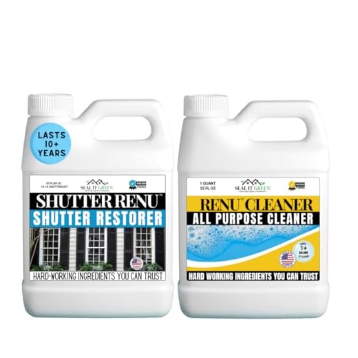 Shutter Renu Color Restorer Quart Kit