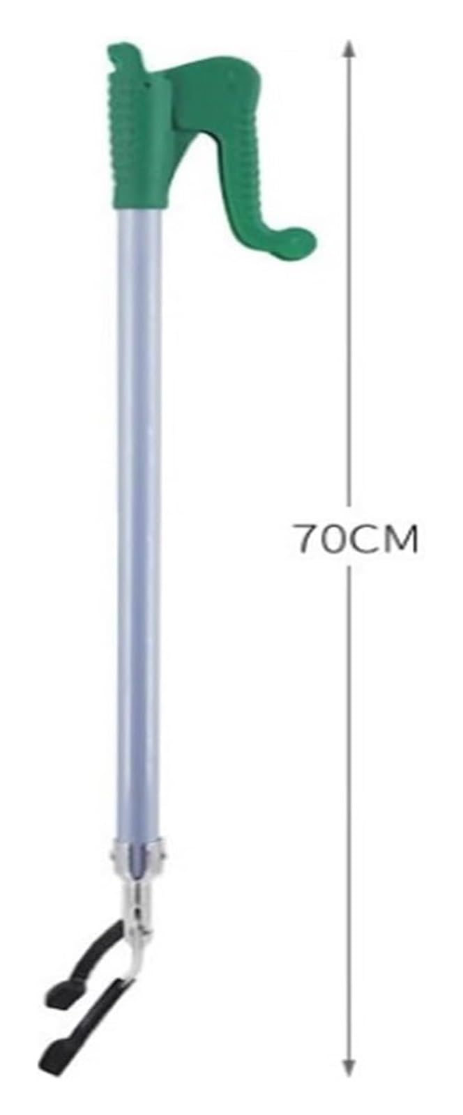 KEuLen Pinzas Extensibles Larga, Pinza Larga, 2 Piezas de Herramientas de recolección, Herramienta de Agarre, Suministros de jardinería, ayudas de Alcance, Palo de Recogida(70cm)
