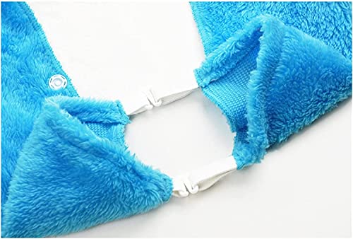 ZORILO Toilettensitzbezug Kissen,Latexhandschuhe Weich Warm Verdicken Toilettensitzbezüge Knopf Stil Toilettensitzkissen Mat Pad (Color : Pink) – Bild 6