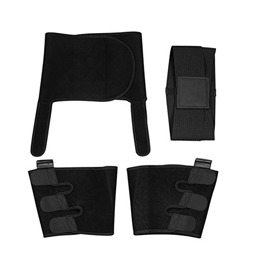 Faja para soporte de ingle y cadera negra talla S miniatura 4