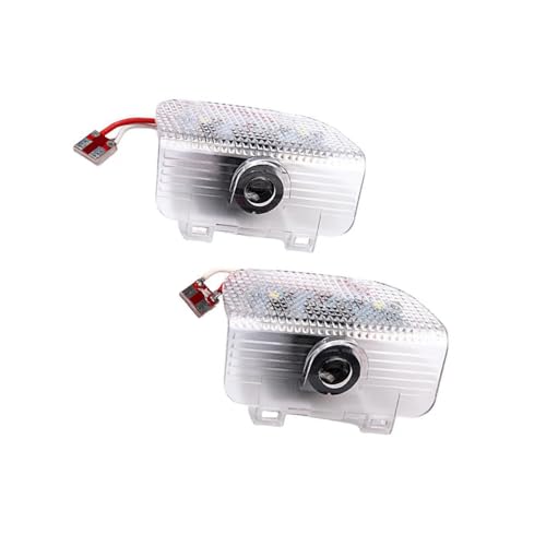 2Pcs Never Fade Car LED Door Light Projector Logo