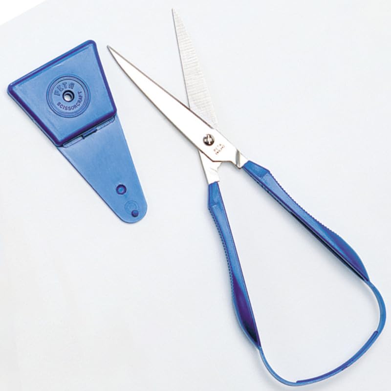 Amazon.co.jp: 高齢者・障がい者向けはさみ らくらくばさみ 大 右手用