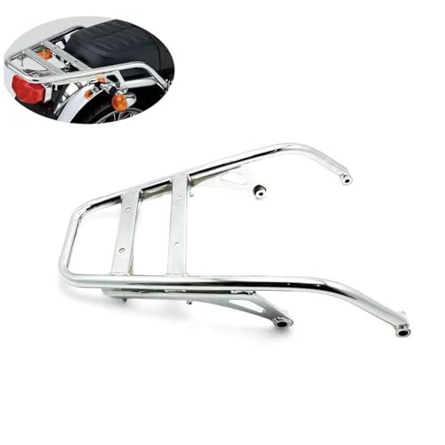 Compatible with Honda CB1100 CB1100 EX CB1100 RS 11-22 Motorcycle Rear Luggage Rack Chrome Cargo Carrier Steel Rear Tail Storage Rack Top Case Holder Support Bracket Motorcycle Accessories(CB1100 RS) - Image 3