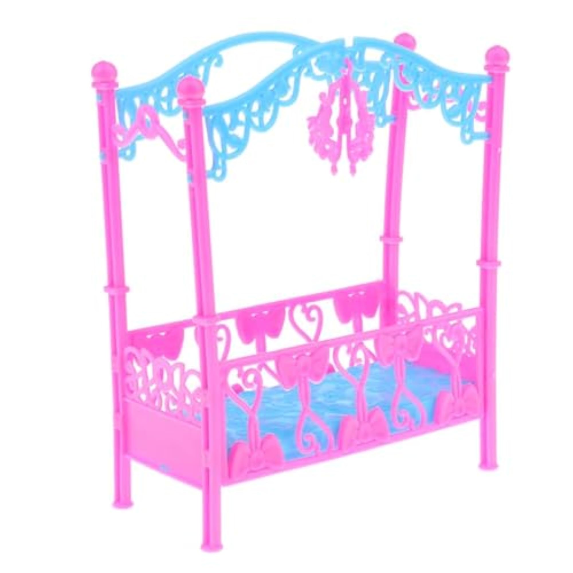 Mini Detachable Single Bed Crib Cradle Model for Kelly Dolls