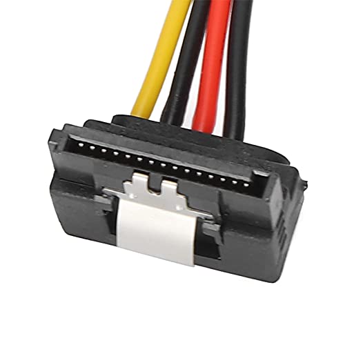Cable Extensión SATA Power HDD SSD Ángulo 90 Grados miniatura 7