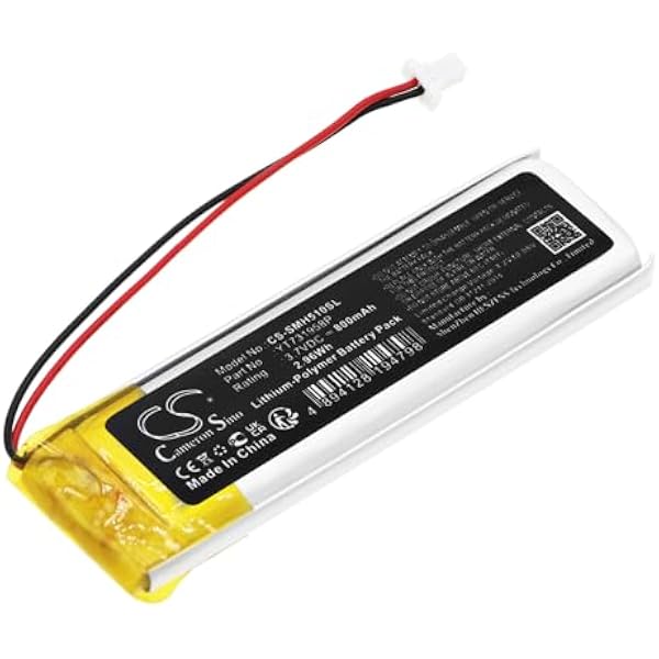 TECHTEK Bateria 800mAh kompatybilny z Sena 50R V1 zastępuje YT731958P FBA