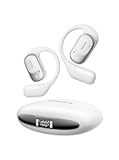 Eonini Open-Ear Headphones, True Wireless Bluetooth Earbuds with Microphone, Adjustable Earhooks, Comfortable Fit, 40H Playtime, Powerful Sound, IPX5 Waterproof, Smart Display Case